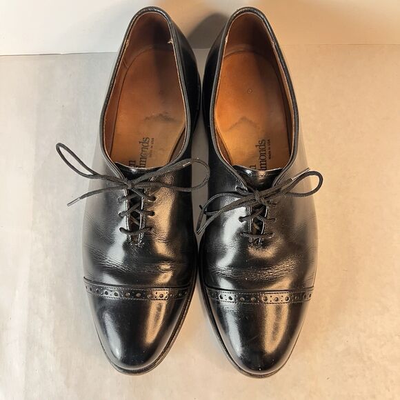 Allen Edmonds Ashton Black Cap Toe Oxford Dress Shoes Men’s Size 7D USA Leather main image 4